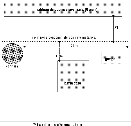 Pianta schematica